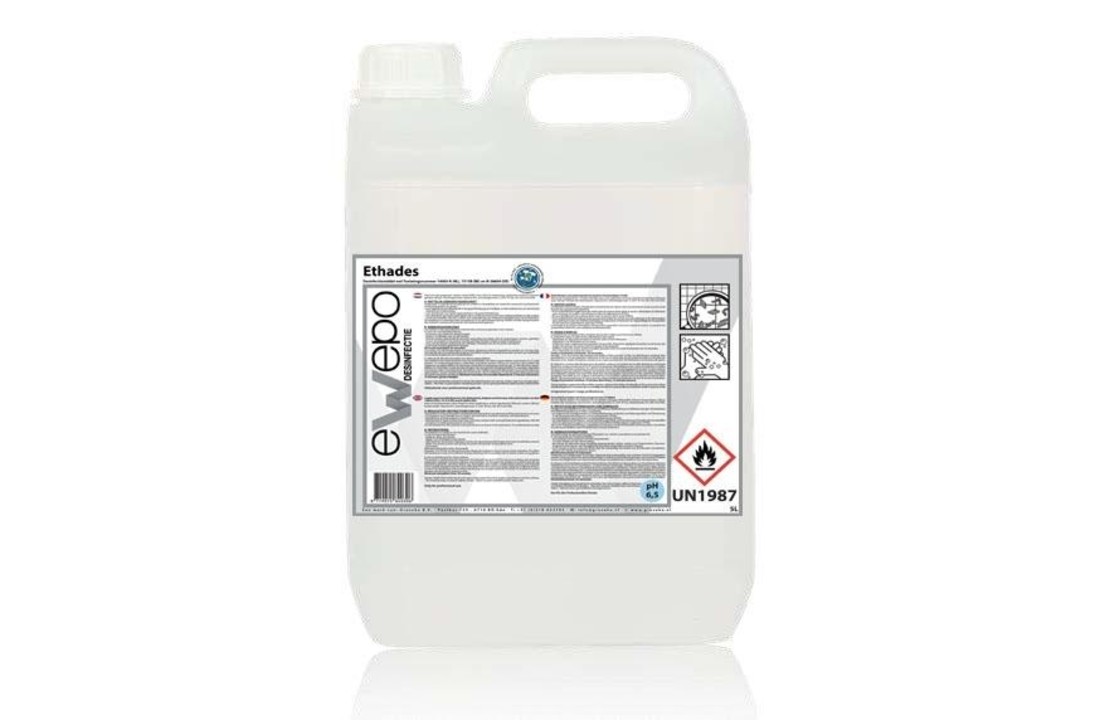 Ethades Oppervlakte- & Handdesinfectiemiddel 5 liter