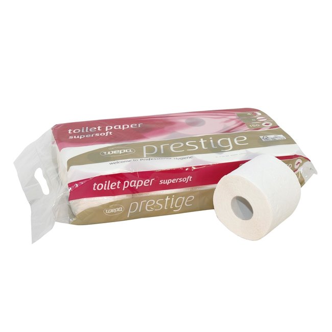 Ecowipe Toilettenpapier - 4-lagig - 72x150 Blatt