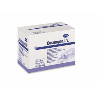 Hartmann Cosmopor IV drip plaster 8x6cm 50 pieces