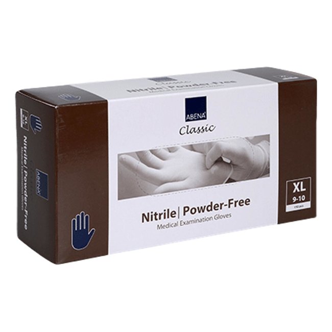 Abena Nitrile Glove Classic Blue