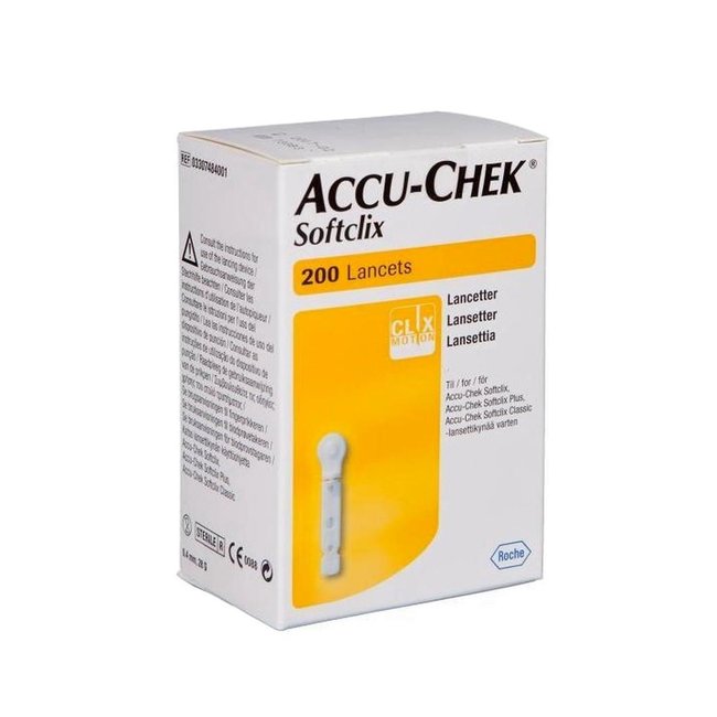 Accu-Chek Softclix lancetten 200 stuks