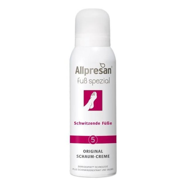 Allpresan nr.5 sweaty feet foam cream 125ml