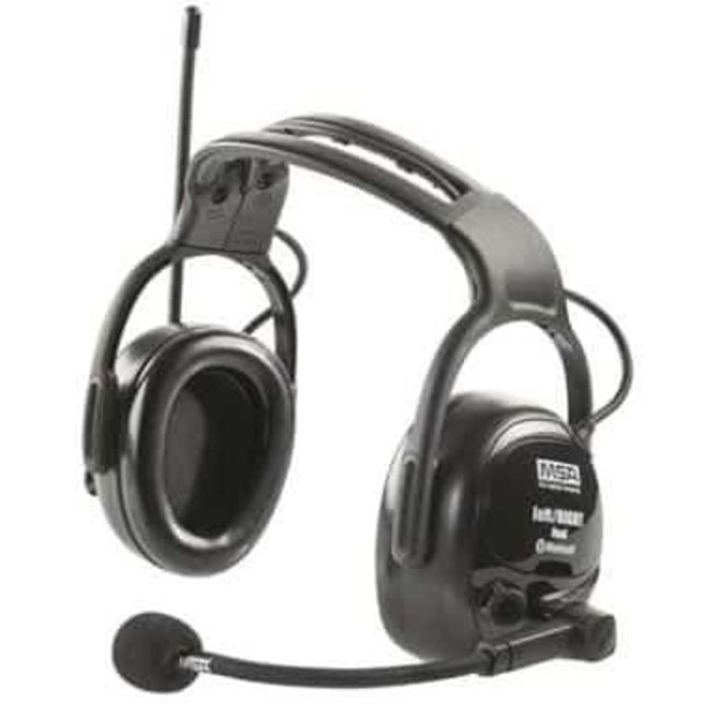 MSA left/RIGHT Wireless World Dual gehoorkap met hoofdband zwart