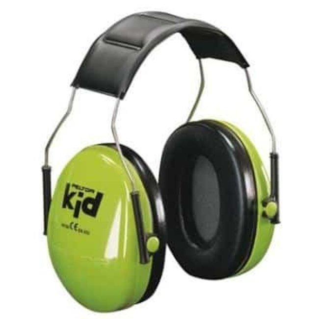 3M Peltor Kid gehoorkap met hoofdband fluo geel