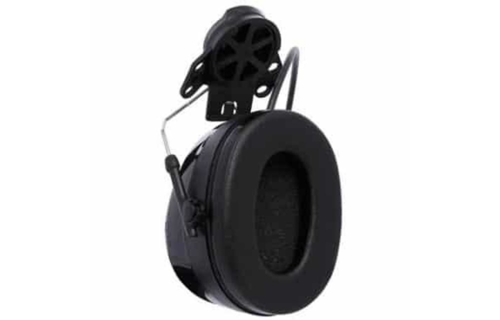 3M Peltor Worktunes Pro FM Radio gehoorkap met helmbevestiging zwart