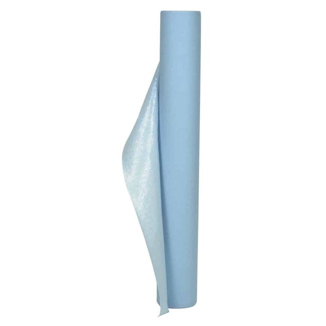 Onderzoeksbankpapier 1-laags geperforeerd 58cm x 65m blauw