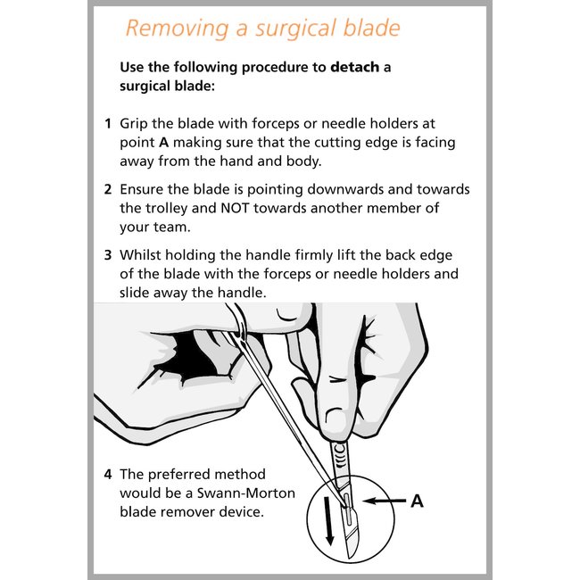 Swann Morton Klingen unsteril Nr. 24