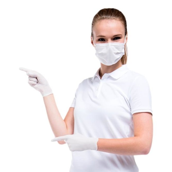 Comforties soft nitrile gloves White (premium) 100 pieces