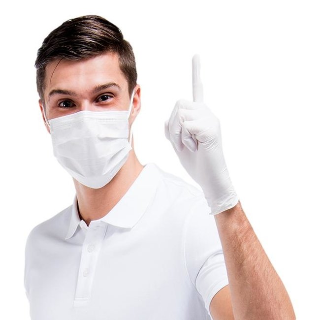 Comforties soft nitrile gloves White (premium) 100 pieces