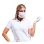 Gants en nitrile doux Comforties Blanc (premium) 100 pièces