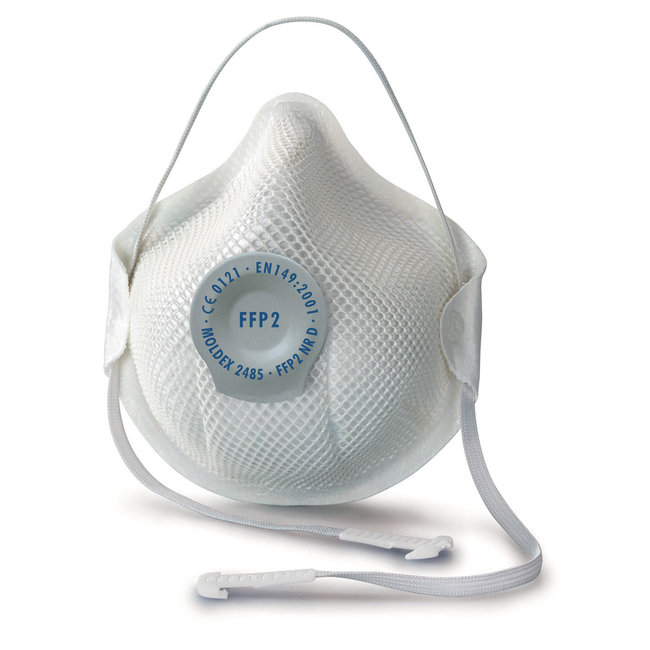 Moldex 248501 masque anti-poussière FFP2 NR D avec soupape d'expiration -  Degros