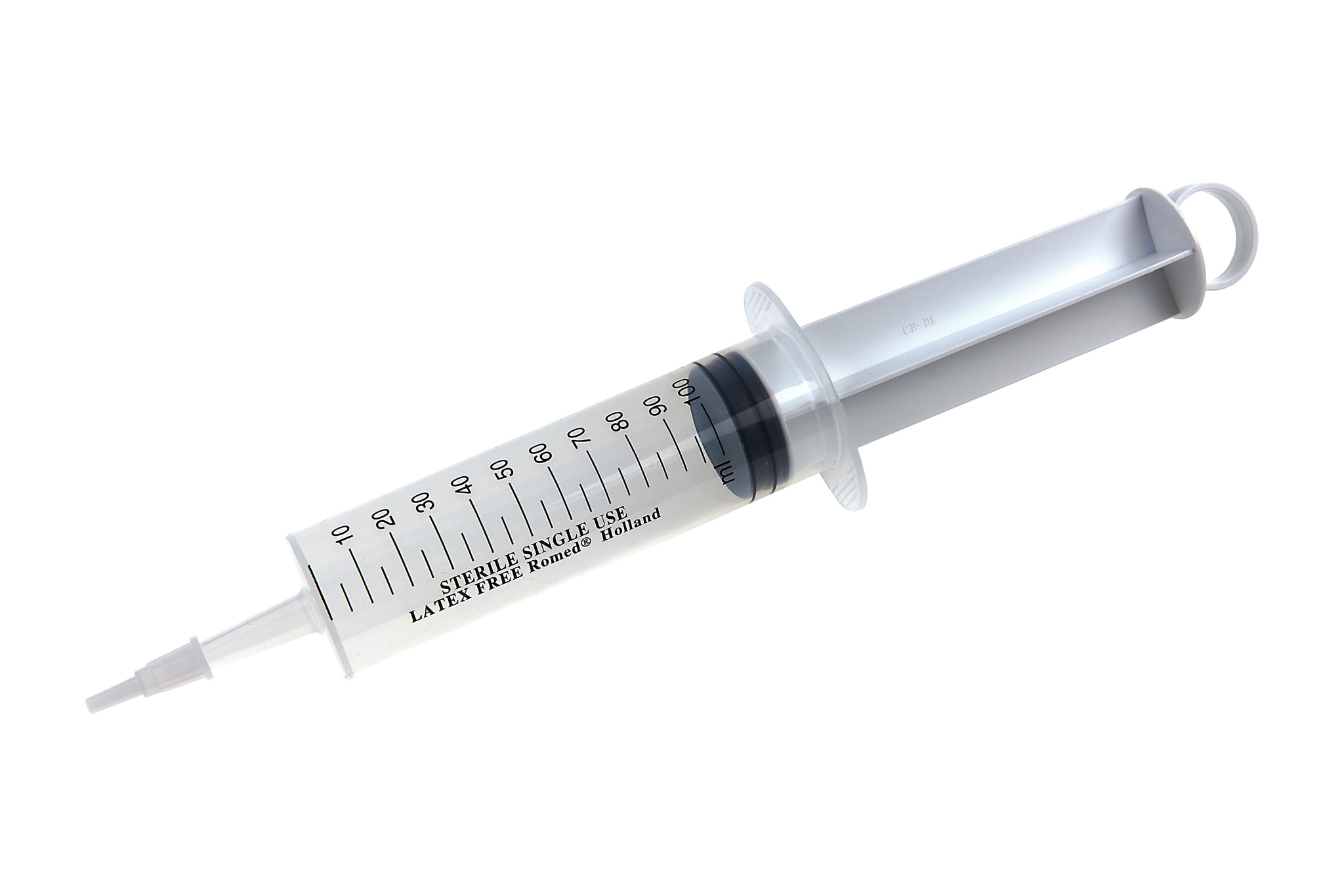 Romed Romed 3-piece syringes 100ml 25 pcs, foto 2 van 4
