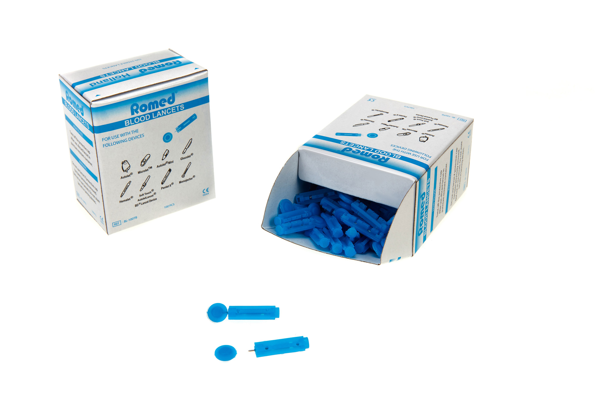 Romed Romed Blood Lancets (100 pieces), foto 2 van 3