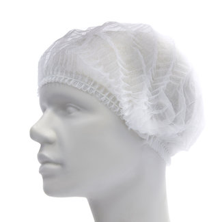 Romed Wegwerp Haarnetjes wit 250 stuks - Non Woven - Latexvrij