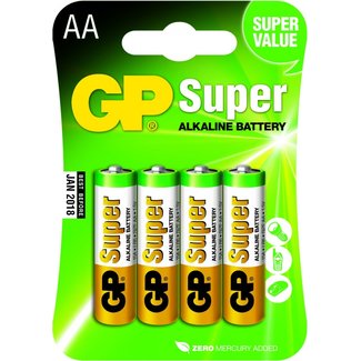 GP AA batterijen - 4 stuks