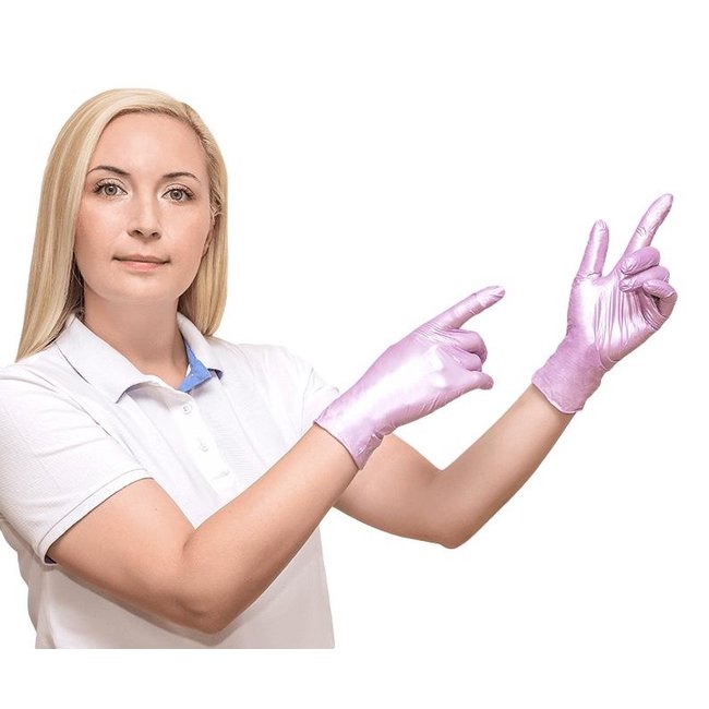 Comforties Soft nitrile Glamor Lilac 100 pieces