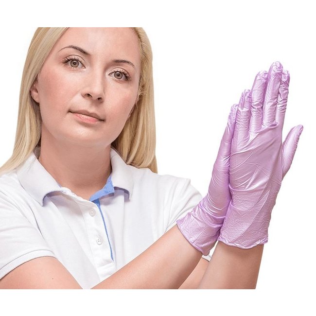 Comforties Soft nitril Glamour Lila 100 stuks