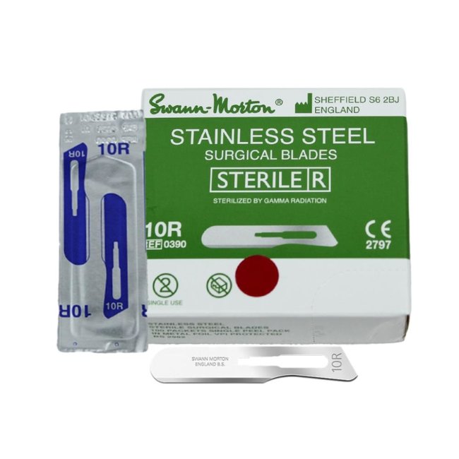 Swann Morton Dermaplanning blades sterile 10R