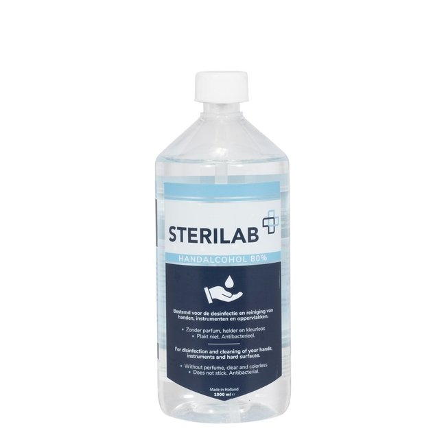 Sterilab handalcohol  80% 1000ml