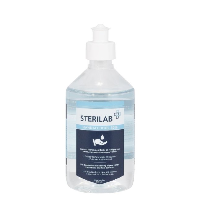 Sterilab handalcohol  80% 500ml