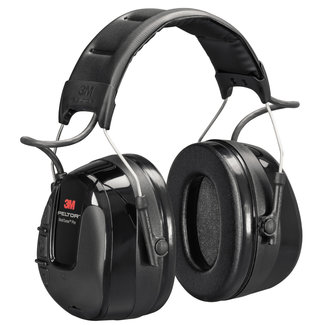 3M 3M Peltor Worktunes Pro FM Radio earmuffs with headband black