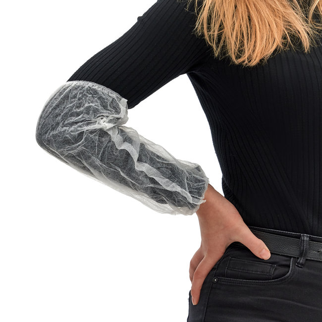 Couvre-manches blanc