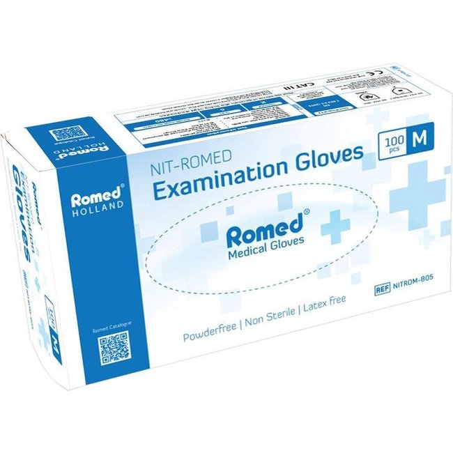 Romed Nitromed Handschoenen 100 stuks