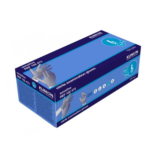 Klinion Personal Protection Ultra Comfort nitrile onderzoekshandschoenen 150 stuks