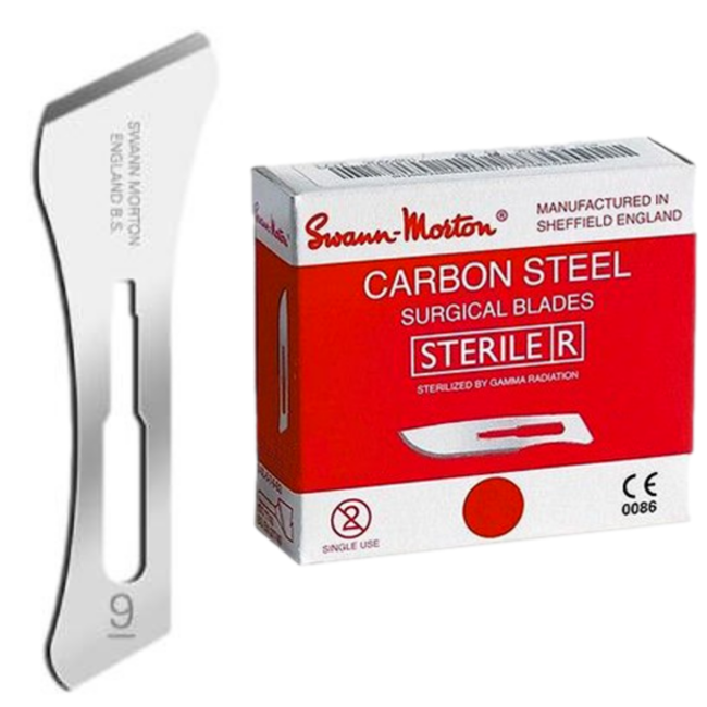 Swann Morton blades sterile 9