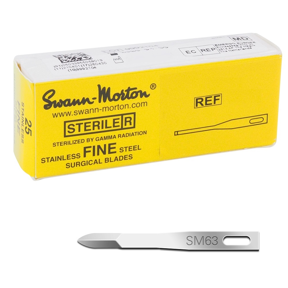 Swann Morton – No.15C Sterile – Surgical Scalpel Blades X5 - View #6