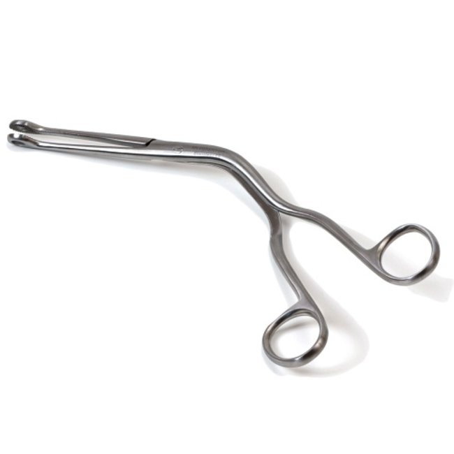 Magill catheter introduction forceps for adults 25cm stainless steel