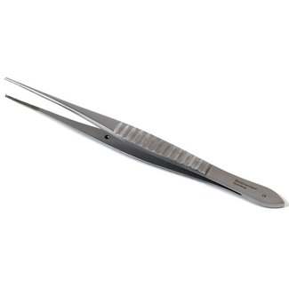 Medipharchem Gillies suture tweezers 1x2 teeth - fine model -15cm stainless steel