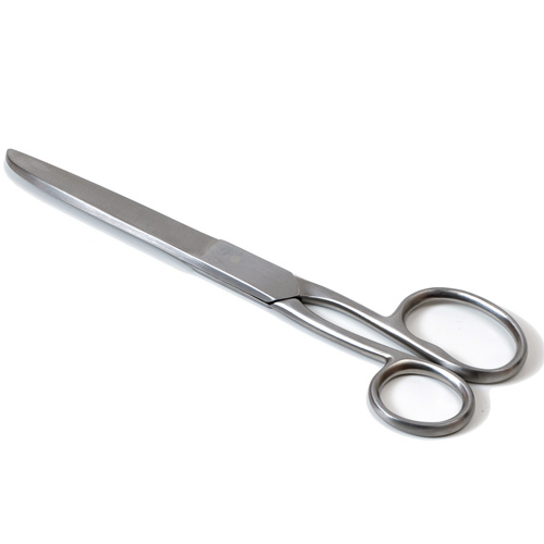 Stainless steel household scissors with a large eye Degros