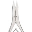 Nail clippers double transmission straight