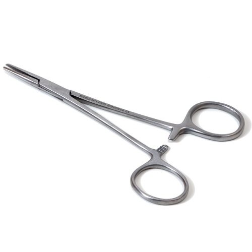 Mosquito artery clamp anatomical 12cm. straight stainless steel