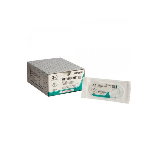 Suture mersilène 3-0 (FS-2) EH7352H 36 pièces