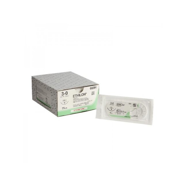 Ethilon suture 3-0 (FS-1) 669H 36 pcs