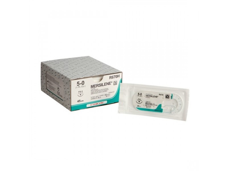 Ethicon Suture mersilène 5-0 (FS-3) R670H 36 pièces