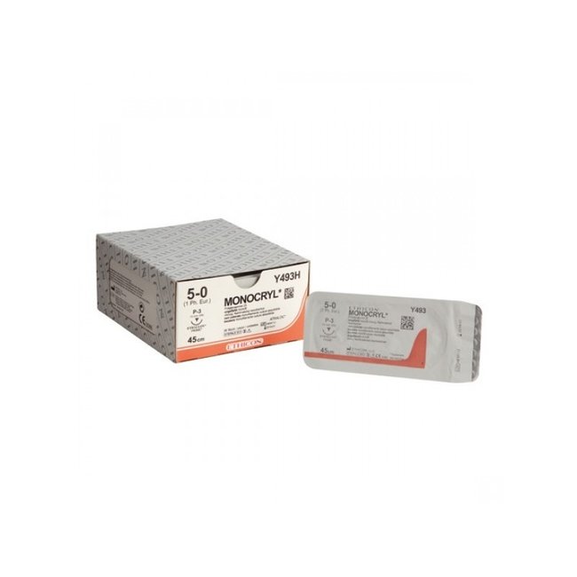 Monocryl Suture 5-0 (P-3) Y493H 36 pcs