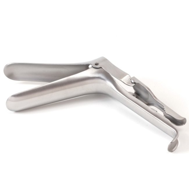 Spéculum vaginal Semm 12 x 110 mm. acier inoxydable.