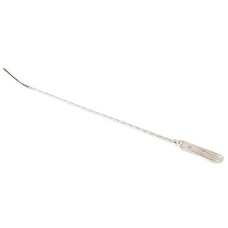 Medipharchem Sims uterine probe, silver (flexible) 32cm.