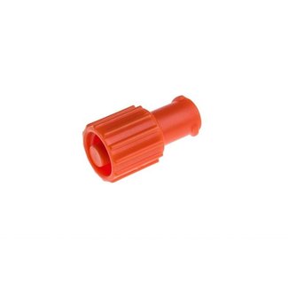 Becton Dickinson BD Luer Lock cap male / female orange