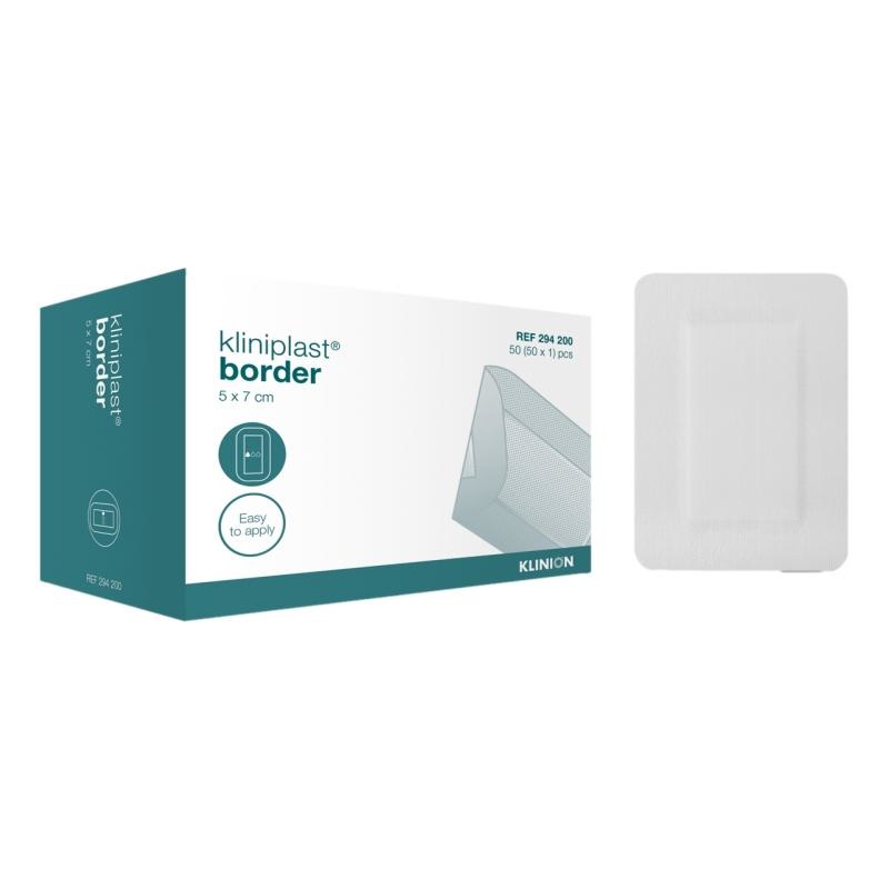 Klinion Kliniplast Border 5x7cm sterile