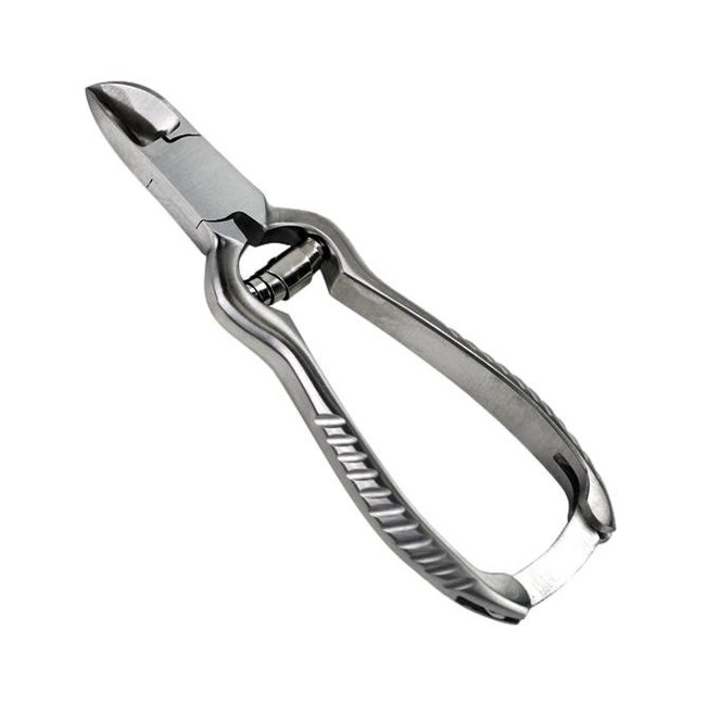 Nail clipper with roller spring