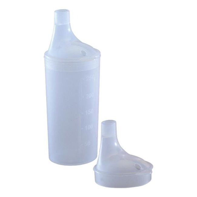 Drinking cup set with long spout lids