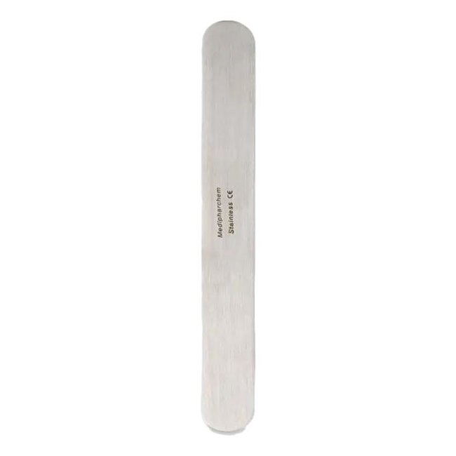 Ointment spatula (width 1.5 cm.) Flexible