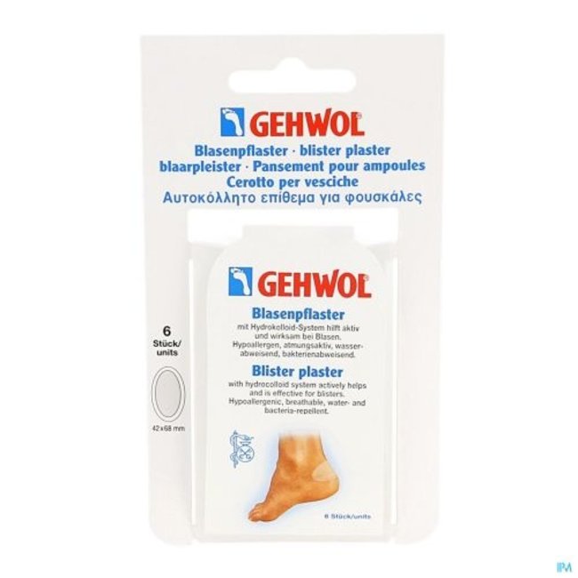 Gehwol Blister plaster - 6 pieces