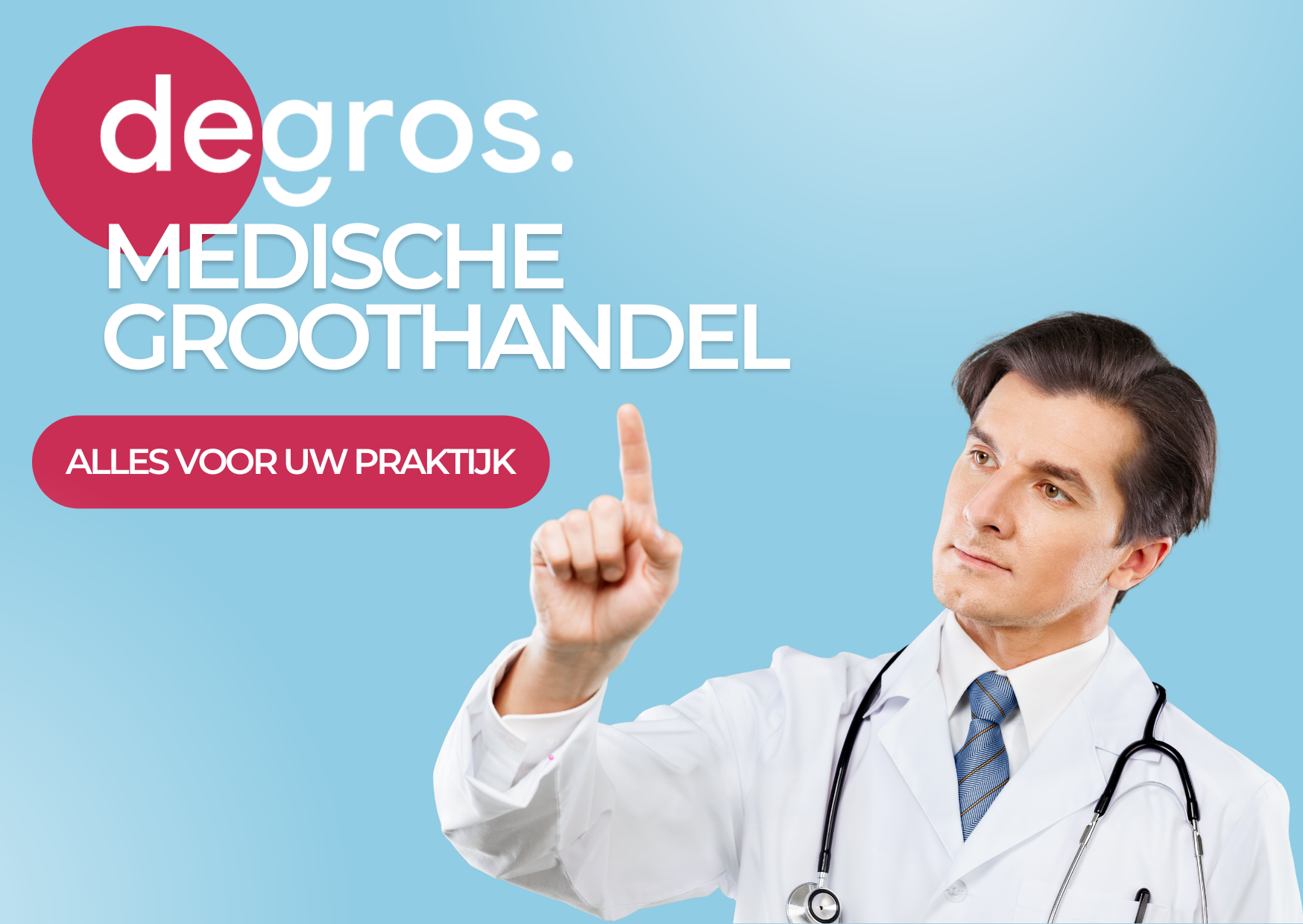 Medische Groothandel | Voor 22:00 besteld = Morgen - Degros