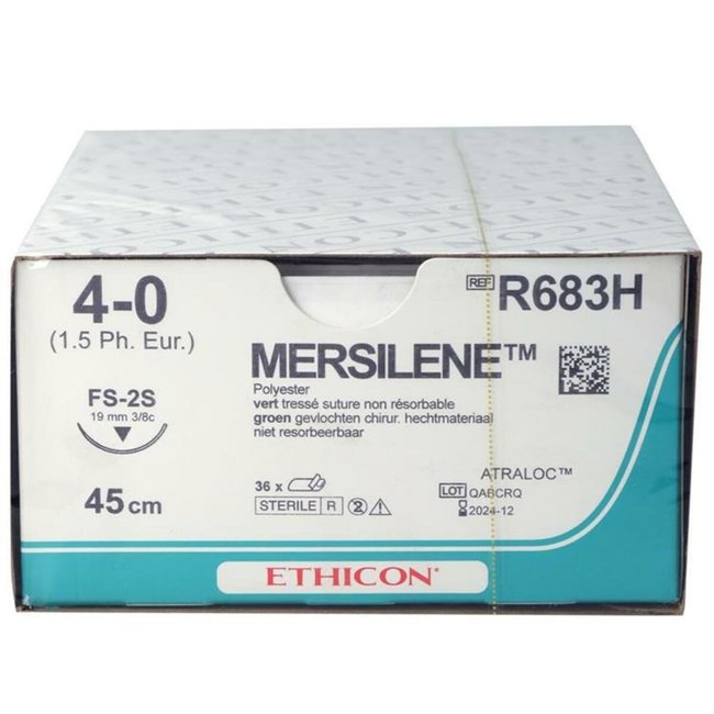 Mersilene hechtdraad 4-0 (FS-2S) R683H 36 stuks