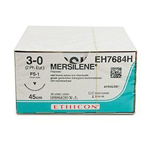 Ethicon Mersilene suture 3-0 (FS-1) EH7684H 36 pcs, foto 2 van 2